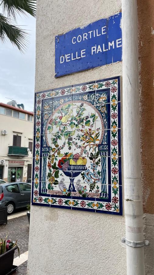 הוילה Villagrazia Di Carini Casa Vacanze Antico Cortile Delle Palme מראה חיצוני תמונה
